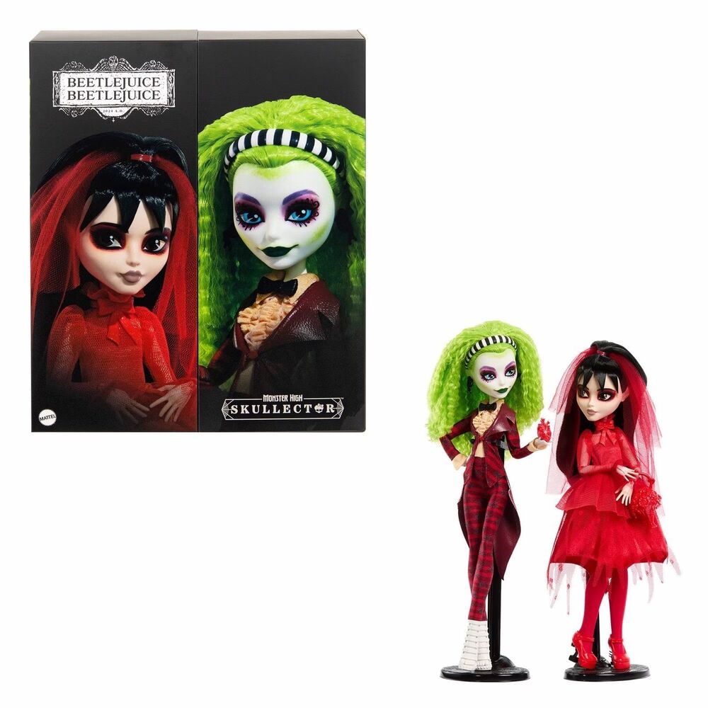 NIB Monster High Beetlejuice 2 pack